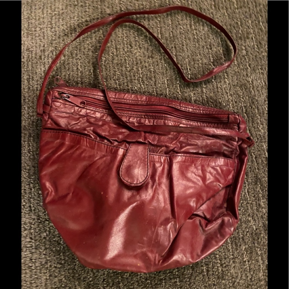Small Burgundy Purse